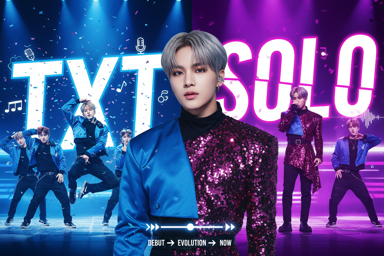 yeonjun age, career, solo music, and txt journey