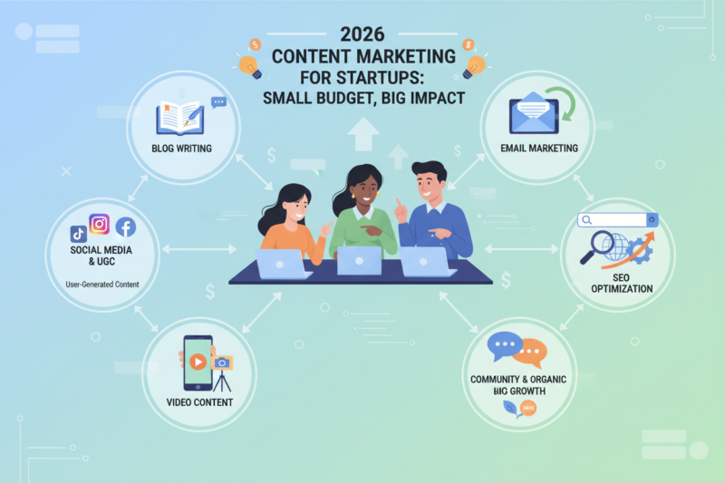 Content Marketing Strategies For Startups With Small Budgets (2026)