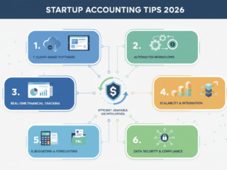 Startup Accounting Tips for 2026: Financial Systems That Scale