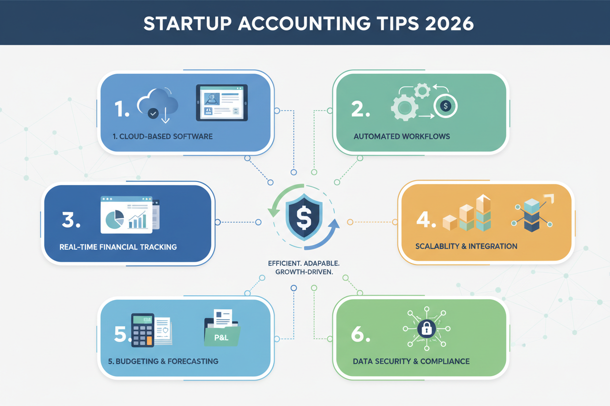 Startup Accounting Tips for 2026: Financial Systems That Scale